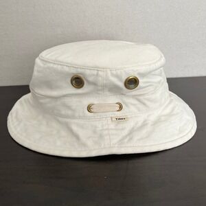 Tilley White Canvas Bucket Hat — Outdoor Sun Hat